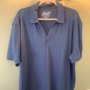 Southern Tide NWT Vneck collared shirt Size XL